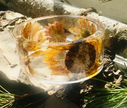 Sunflower Bangle Bracelet