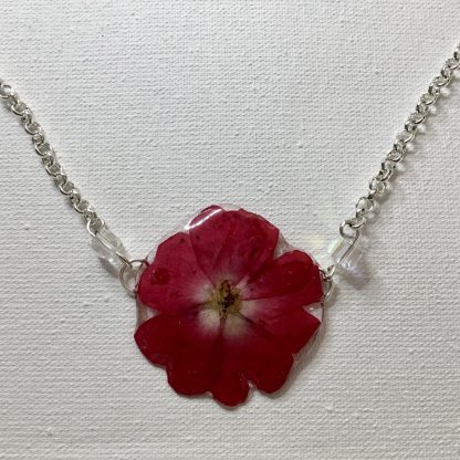 Morning Blush – Real Pink Rose Jewelry Set