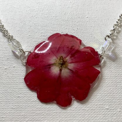 Morning Blush – Real Pink Rose Jewelry Set