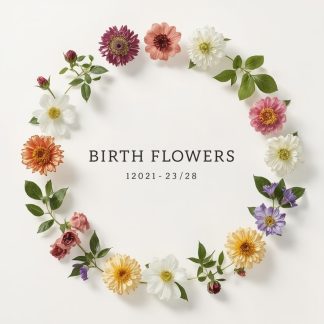 Birth flower Collection