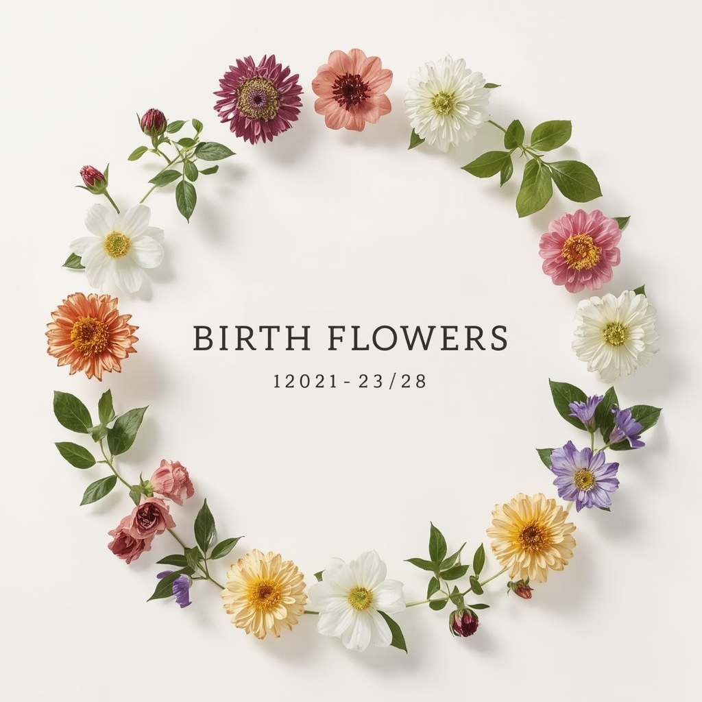 Birth flower Collection
