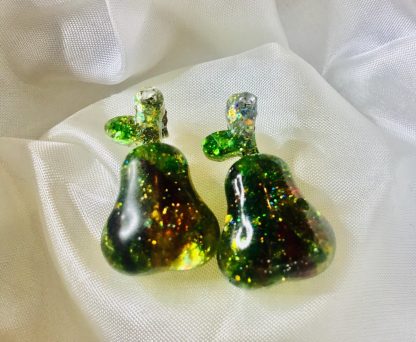 🍒 Fruit Earrings Set – Apple, Cherry & Pear 🍐