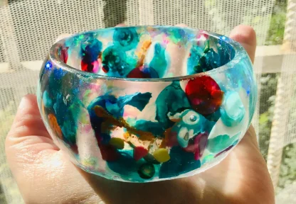 Blue Dolphins Fantasy Bangle