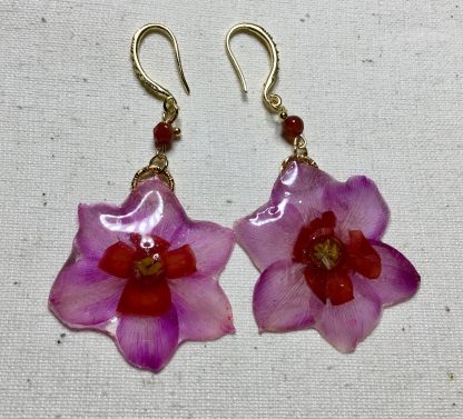 Eternal Sunshine Bloom" – Handmade Real Daffodil Flower Jewelry