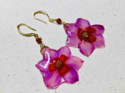 Eternal Sunshine Bloom" – Handmade Real Daffodil Flower Jewelry