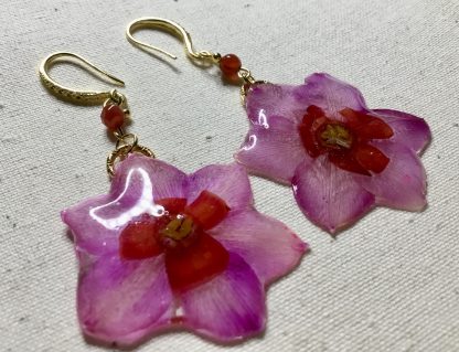 Eternal Sunshine Bloom" – Handmade Real Daffodil Flower Jewelry