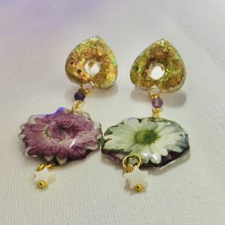 Celestial Chrysanthemum Dreams Earrings